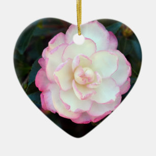 De Cerâmica Ornamento Camellia-053 derrubado rosa