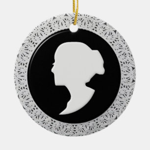 De Cerâmica Ornamento Cameo