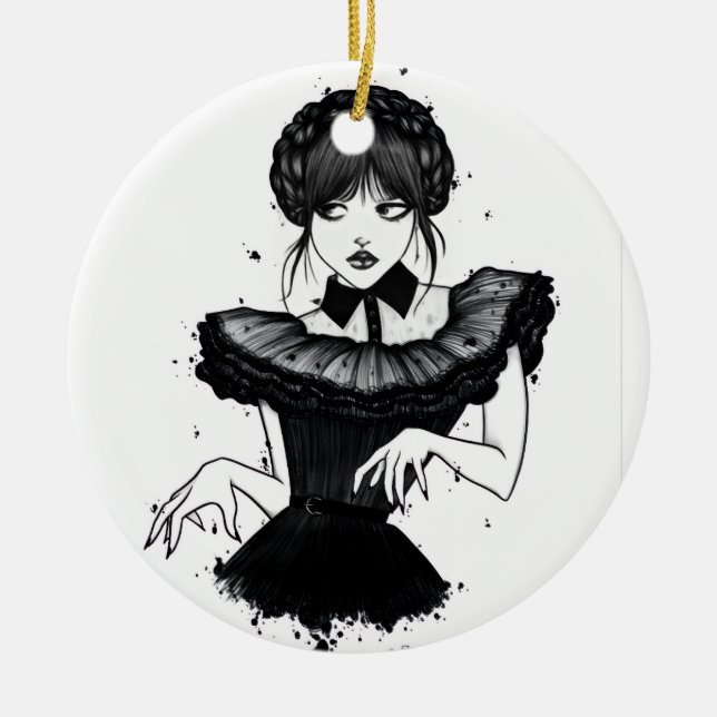 De Cerâmica ornamento cerâmico (Frente)