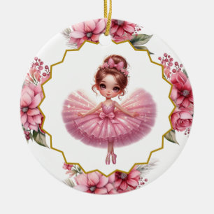 De Cerâmica Ornamento cerâmico Ballerina