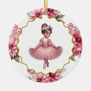 De Cerâmica Ornamento cerâmico Ballerina