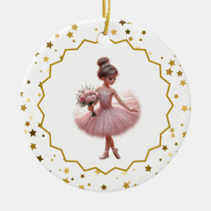 De Cerâmica Ornamento cerâmico Ballerina