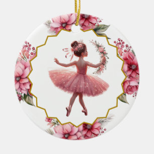 De Cerâmica Ornamento cerâmico Ballerina