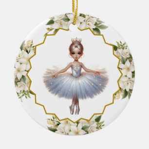 De Cerâmica Ornamento cerâmico Ballerina