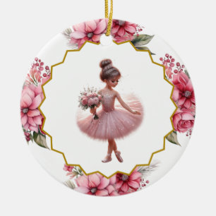 De Cerâmica Ornamento cerâmico Ballerina