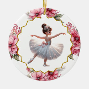 De Cerâmica Ornamento cerâmico Ballerina