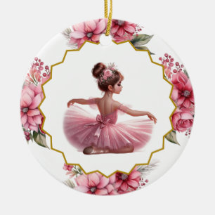 De Cerâmica Ornamento cerâmico Ballerina