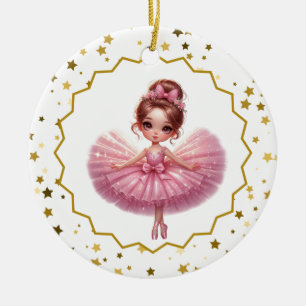 De Cerâmica Ornamento cerâmico Ballerina