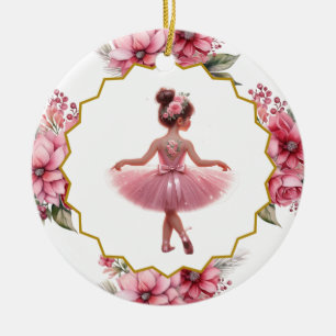 De Cerâmica Ornamento cerâmico Ballerina