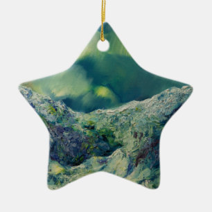 De Cerâmica Ornamento cerâmico Borealis Dance