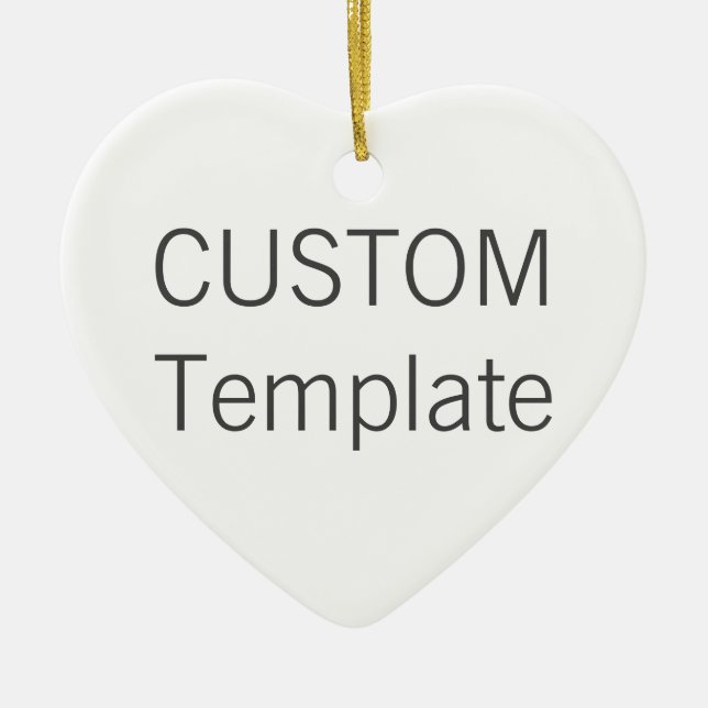 De Cerâmica Ornamento cerâmico branco feito sob encomenda da (Frente)