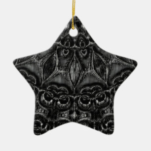 De Cerâmica Ornamento Cerâmico Carvões Mandala