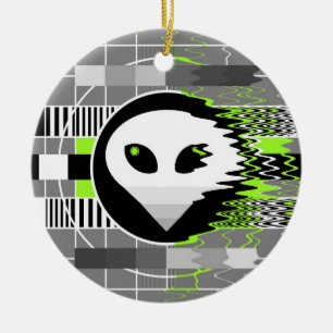 De Cerâmica ornamento cerâmico da TV alienígena