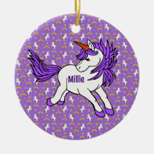 De Cerâmica Ornamento cerâmico do Design Unicorn