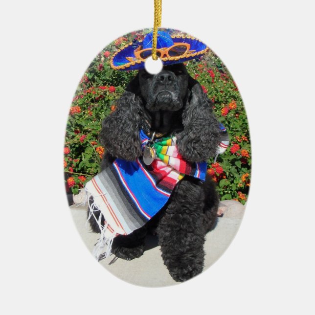 De Cerâmica Ornamento cerâmico personalizado desse Mome (Frente)