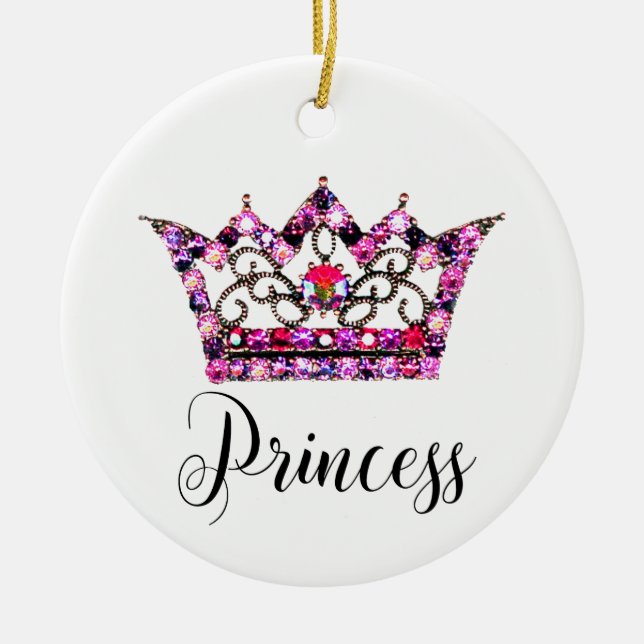 De Cerâmica Ornamento cerâmico "Princesa" (Frente)