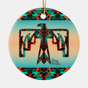 De Cerâmica Ornamento cerâmico Tribal Thunderbird
