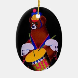 De Cerâmica Ornamento "Circo Polonês-Cyrk"