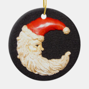 De Cerâmica Ornamento Clássico Arredondado do Pai Natal Super