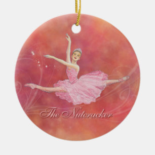 De Cerâmica Ornamento comemorativo do balé do Nutcracker