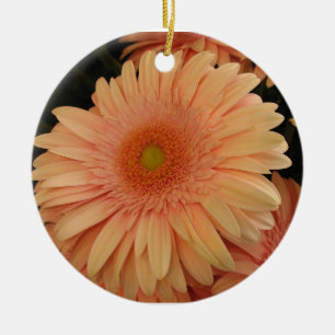 De Cerâmica Ornamento cor-de-rosa da flor