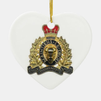 De Cerâmica Ornamento coração heart rcmp