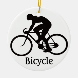De Cerâmica Ornamento da bicicleta