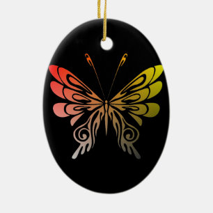 De Cerâmica Ornamento da borboleta