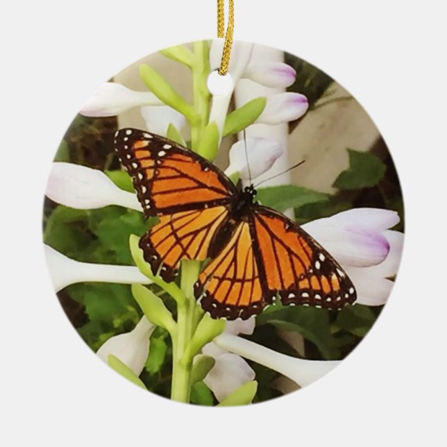 De Cerâmica Ornamento da borboleta (Frente)