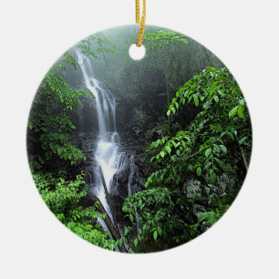 De Cerâmica Ornamento da cachoeira
