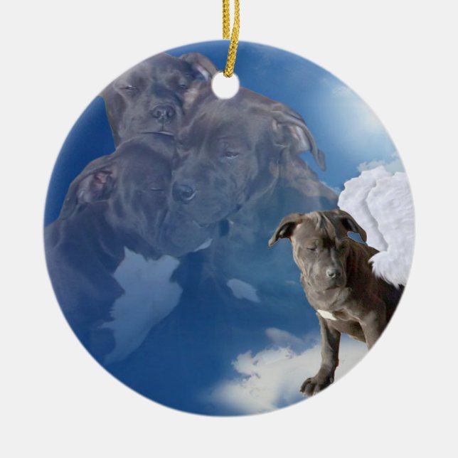 De Cerâmica Ornamento da caridade, da esperança & da fé (Frente)