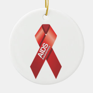 De Cerâmica Ornamento da consciência do AIDS