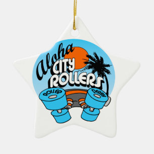 De Cerâmica Ornamento da estrela do ACR