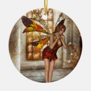 De Cerâmica Ornamento da fantasia do país das fadas do prazer