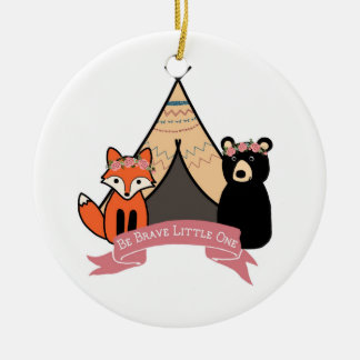 De Cerâmica Ornamento da floresta para o bebé