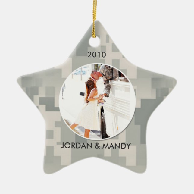 De Cerâmica Ornamento da foto da ACU (Frente)