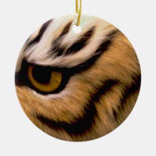 De Cerâmica Ornamento da foto do tigre