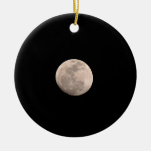 De Cerâmica Ornamento da Lua cheia