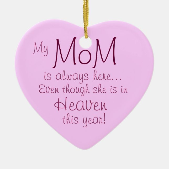 De Cerâmica ornamento da mamã (Frente)