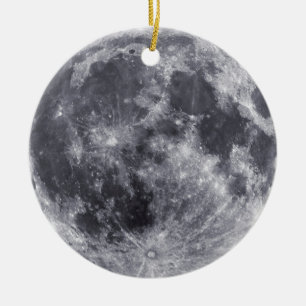 De Cerâmica Ornamento da Terra Moon Face