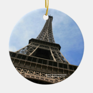 De Cerâmica Ornamento da torre Eiffel