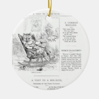 De Cerâmica Ornamento das abelhas do livro da história