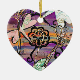 De Cerâmica Ornamento das libélulas 3