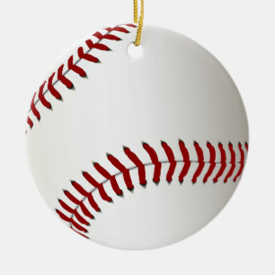 DE CERÂMICA ORNAMENTO DO BASEBOL