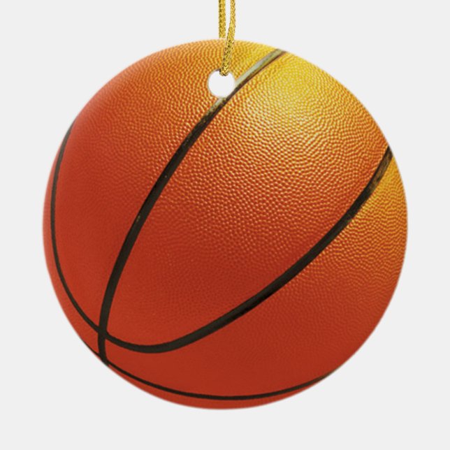 De Cerâmica Ornamento do basquetebol (Frente)