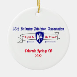 De Cerâmica Ornamento do Círculo Cerâmico