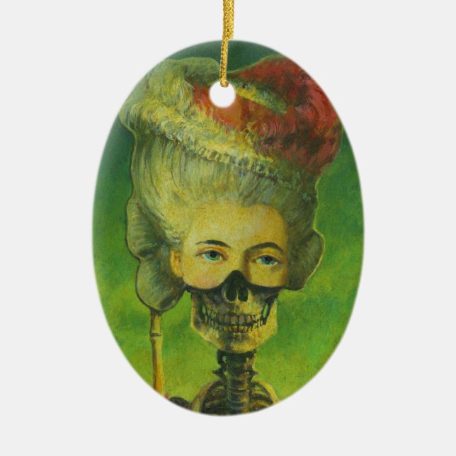 De Cerâmica Ornamento do crânio (Frente)