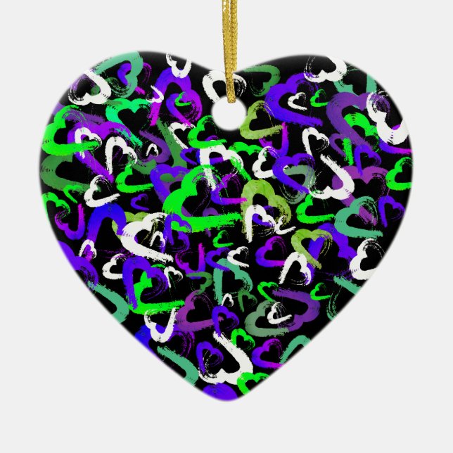 De Cerâmica Ornamento do Dia Internacional da Mulher (Frente)