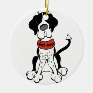 De Cerâmica Ornamento do dinamarquês do diabo