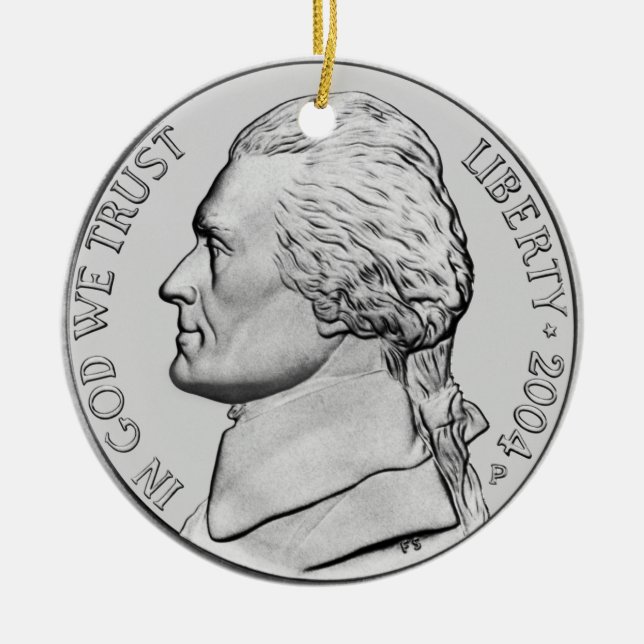 De Cerâmica Ornamento do dinheiro (Frente)